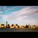 Panorámica de Liverpool desde el Mersey Ferry I